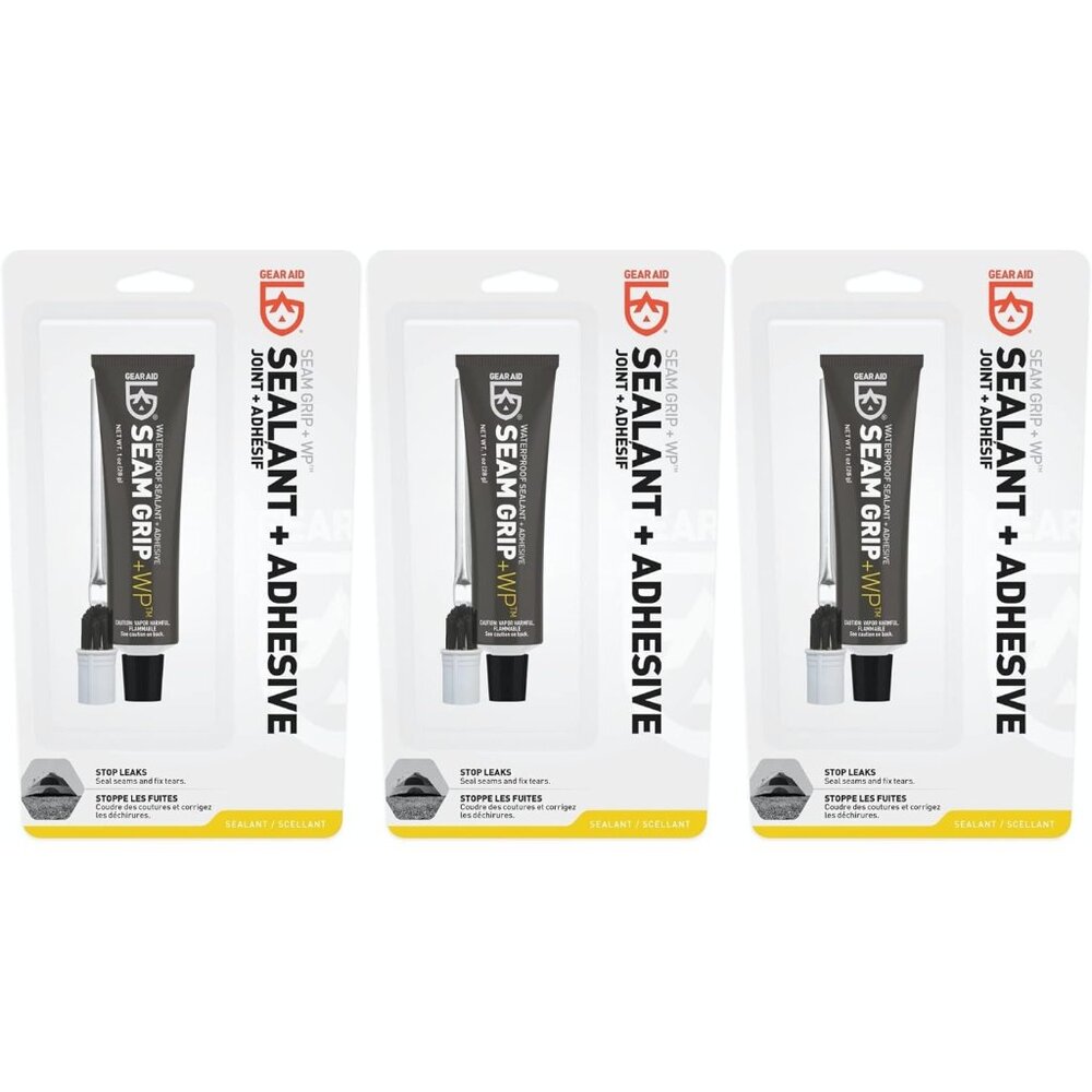 Seam Grip WP Waterproof Sealant and Adhesive for Jackets, Tents, Sleeping Pads a